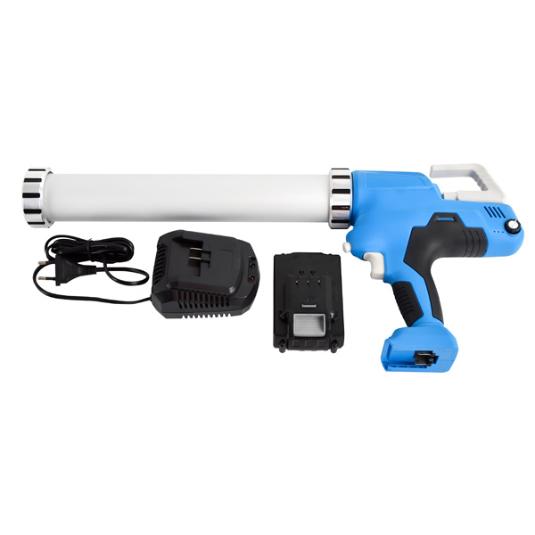 Akkupistole für Beutel 400/600ml inkl. 2 Akkus + Koffer