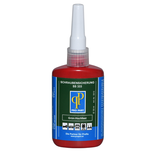 Schraubensicherung Hochfest SS 333 "Grün"  50 ml