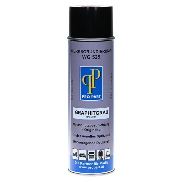 Werksgrundierung Graphitgrau RAL7024 WG 525  500 ml