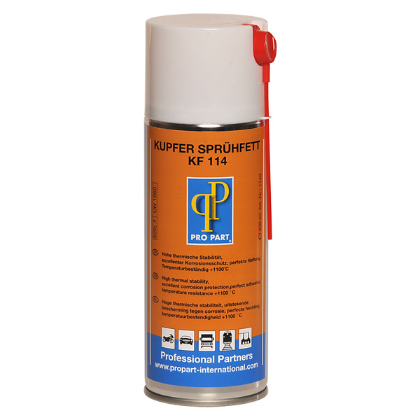 Kupfer Sprühfett  KF114 Inhalt 400 ml