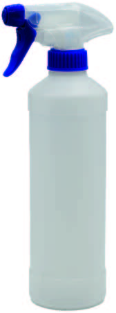 Kunststoffflasche inkl. Sprüher 500 ml