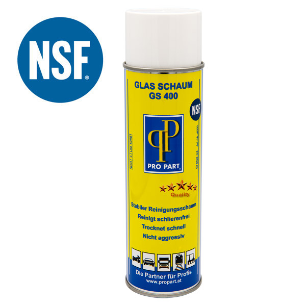 Glas Schaum GS 400  Inhalt 500 ml