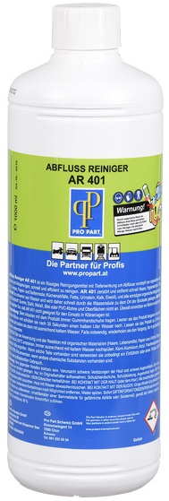 Abfluss Reiniger AR 401 Inhalt 1 Liter