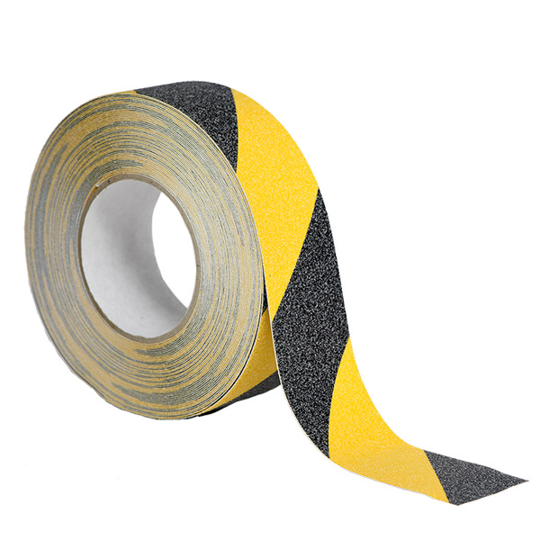 Anti-Rutsch-Band Gelb/Schwarz 18 m x 50 mm